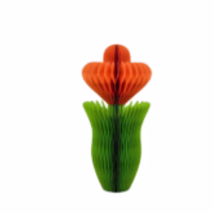 HONEYCOMB PAPER BUD 115CM MANGO