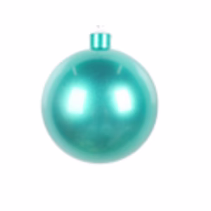 BAUBLE UV Gentle Blue Pearl Finish 7CM
